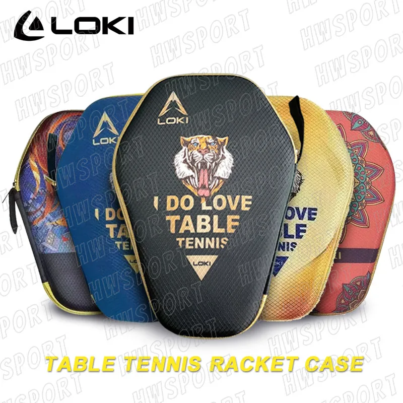 Custodia Per Racchetta Da Ping Pong Loki Custodia Rigida Per Racchetta Da Ping Pong Borsa Per Paddle Durevole Accessori Per Ping Pong Interni In Eva