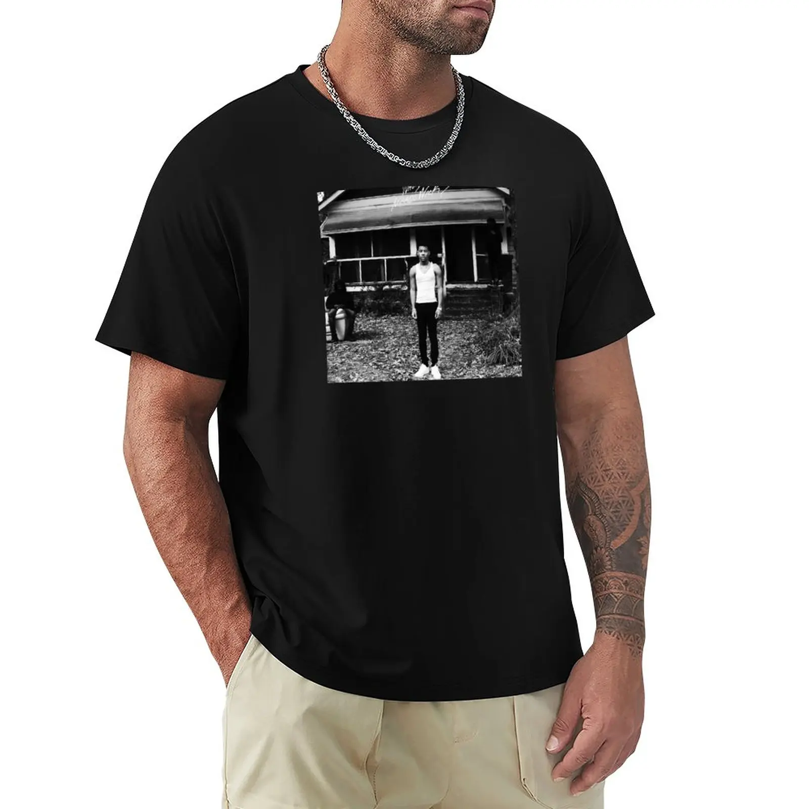 Chi È Lo Stoppino Nardo? | Nardo Wick Album Cover T-Shirt Blondie T Shirt Abbigliamento Estetico Abbigliamento Uomo