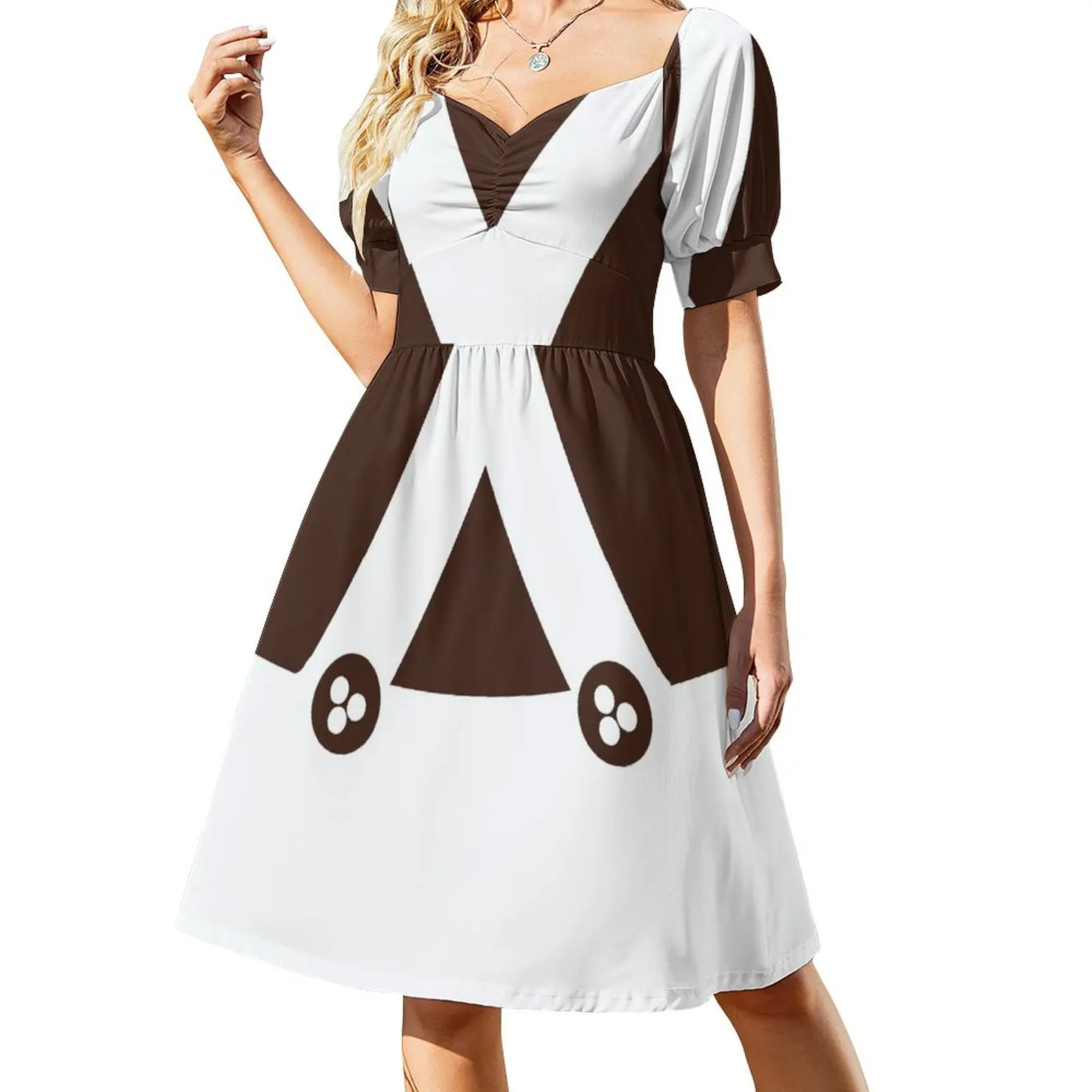 Oompa Loompa Outfit Tema Abito Senza Maniche Abito Estate 2023 Donna Beachwear Abbigliamento Donna