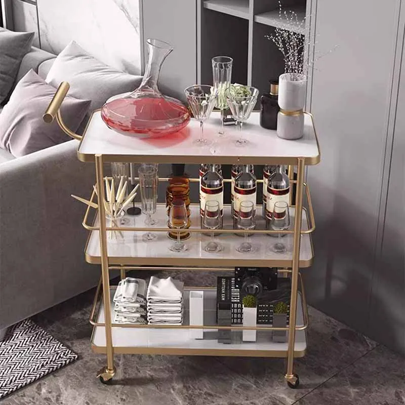 Camera Da Letto Mobile Kitchen Island Bar Carrello Che Serve Portariviste Kitchen Island Utility Snack Mueble Cocina Restaurant Furiture