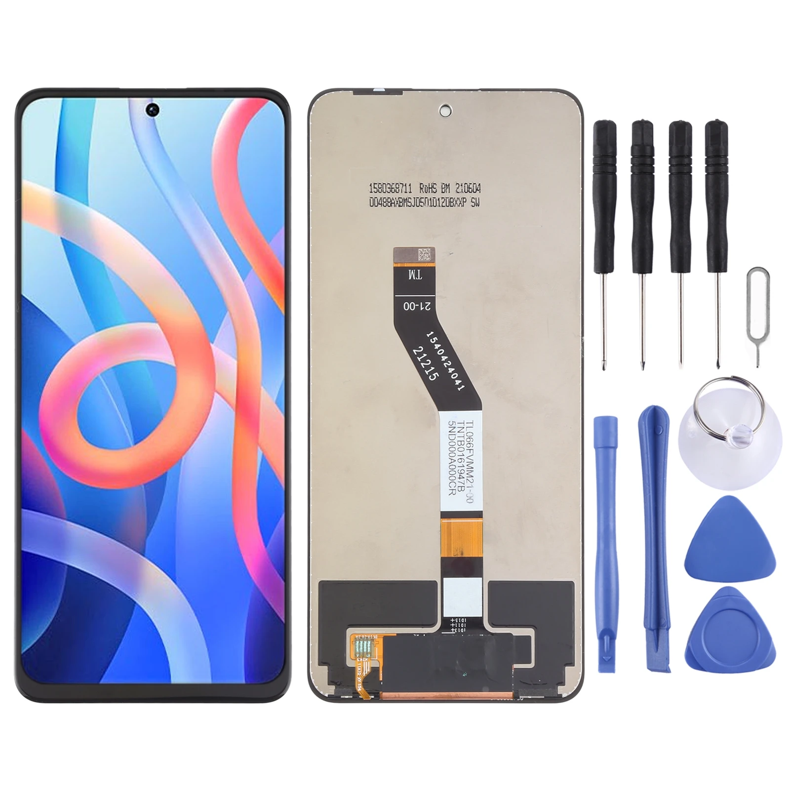 Display Lcd Ips Per Xiaomi Redmi Note 11 China 5G / Poco M4 Pro 5G / Redmi Note 11T 5G 21091116Ag / Redmi Note 11S 5G