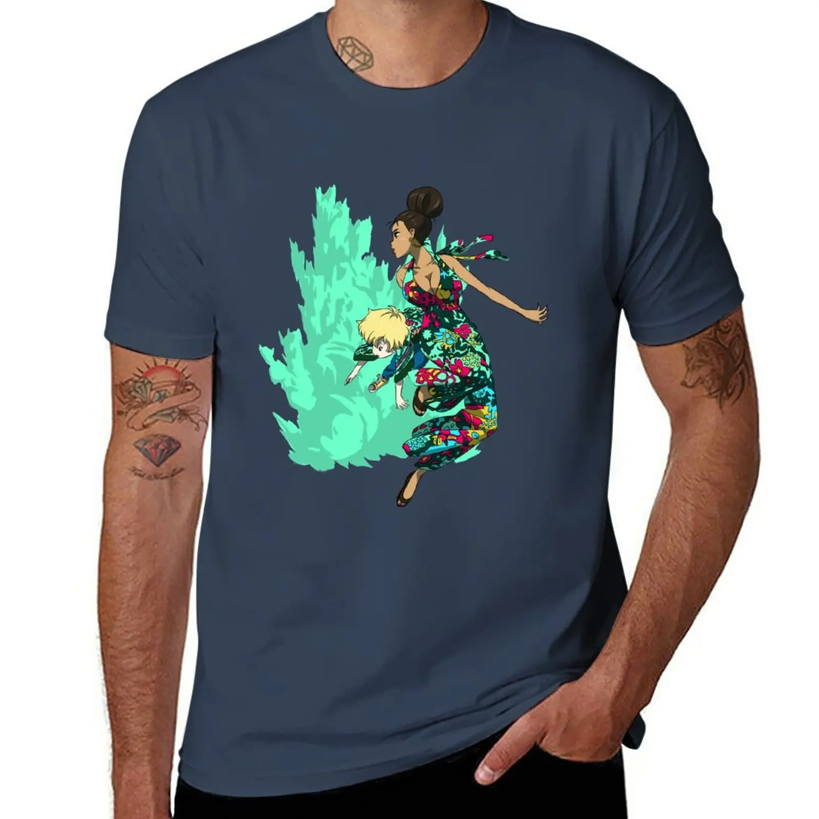 Nuova T-Shirt M & H Pop Art Vestiti Carini Felpe Vestiti Estetici Magliette Grafiche Da Uomo Grandi E Alte