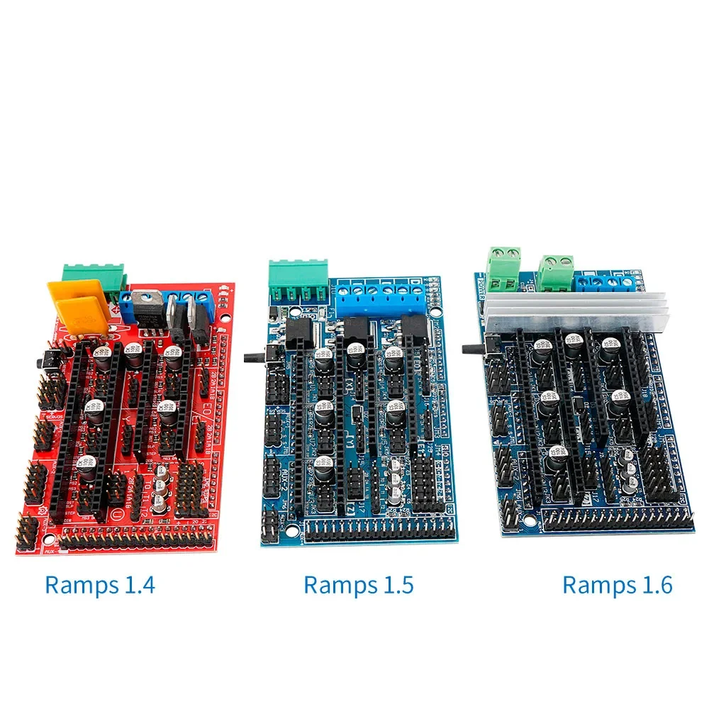 Rampe 1.4 Rampe 1.5 Rampe 1.6 Pannello Di Controllo Di Espansione Parte Scheda Madre Parti Della Stampante 3D Shield Red Black Controls