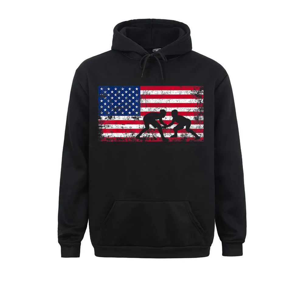 American Flag Wrestling Wrestling Gift Felpe Cheap Manica Lunga Custom Donna Uomo Felpe Con Cappuccio Abbigliamento Festa Del Lavoro