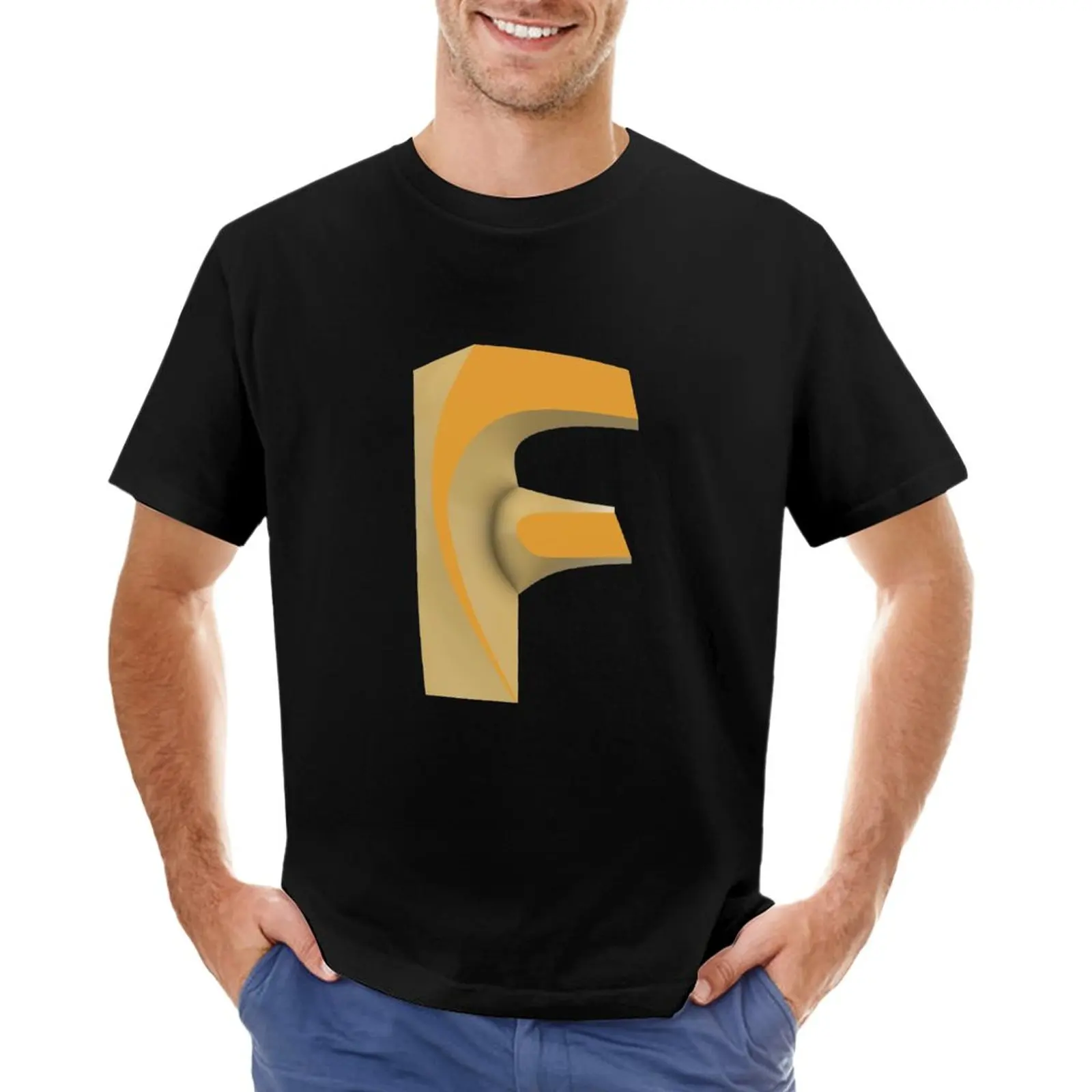 Fusion 360 Designer T-Shirt Oversized T Shirt Anime Quick-Drying T-Shirt Mens Cotton T Shirts