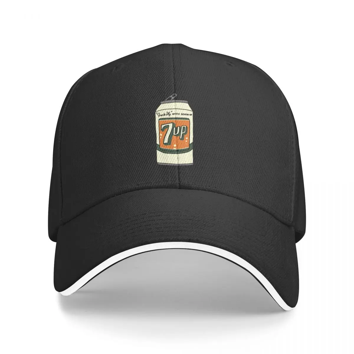 Nuovo Berretto Da Baseball 7Up Cappello Icona Maschile Donna Uomo