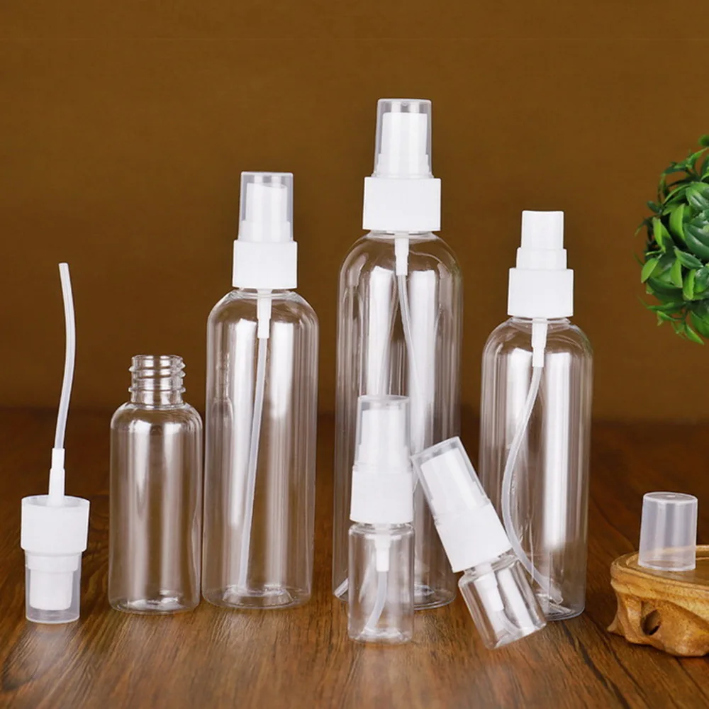 Flacone Spray Riutilizzabile Da 100Ml Contenitore Vuoto Per Nebulizzazione Fine In Plastica Pet Da Viaggio Per Disinfettante Disinfettante Disinfettan