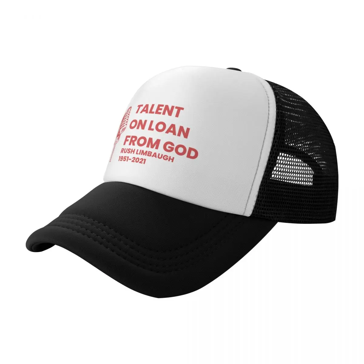Rush Limbaugh : Talent On Restrain From God Baseball Cap Trucker Cap New Hat Hood Uomo Donna
