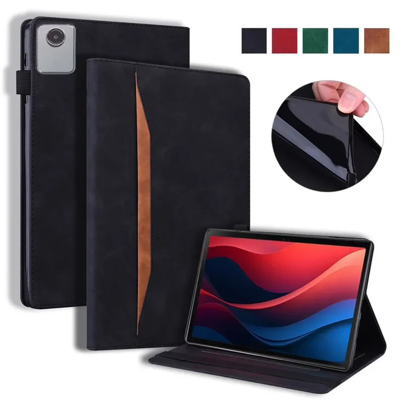 Per Lenovo Tab M11 Custodia Business Portafoglio Stand Cover Per Coque Lenovo M11 Custodia Per Xiaoxin Pad 2024 Tb330Fu Tb331Fc Funda