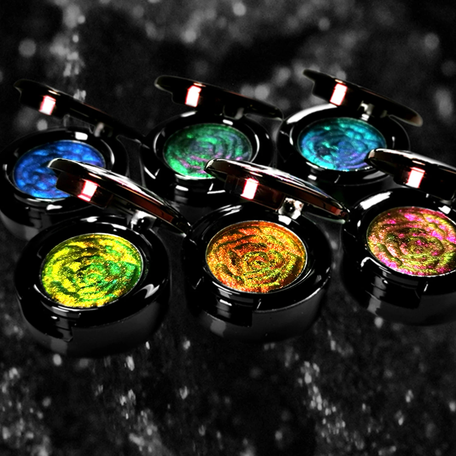 Charmacy Chameleon Glitter Eyeshadow Insane Shifters Long Lasting Single Shimmer Eyeshadows Eye Makeup Cosmetic For Women