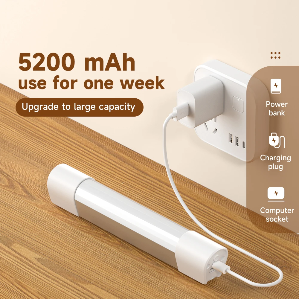 Palo Wireless Led Light Magnetic Usb Ricaricabile Led Closet Light Luce Notturna Dimmerabile Per Armadio Cucina Scale