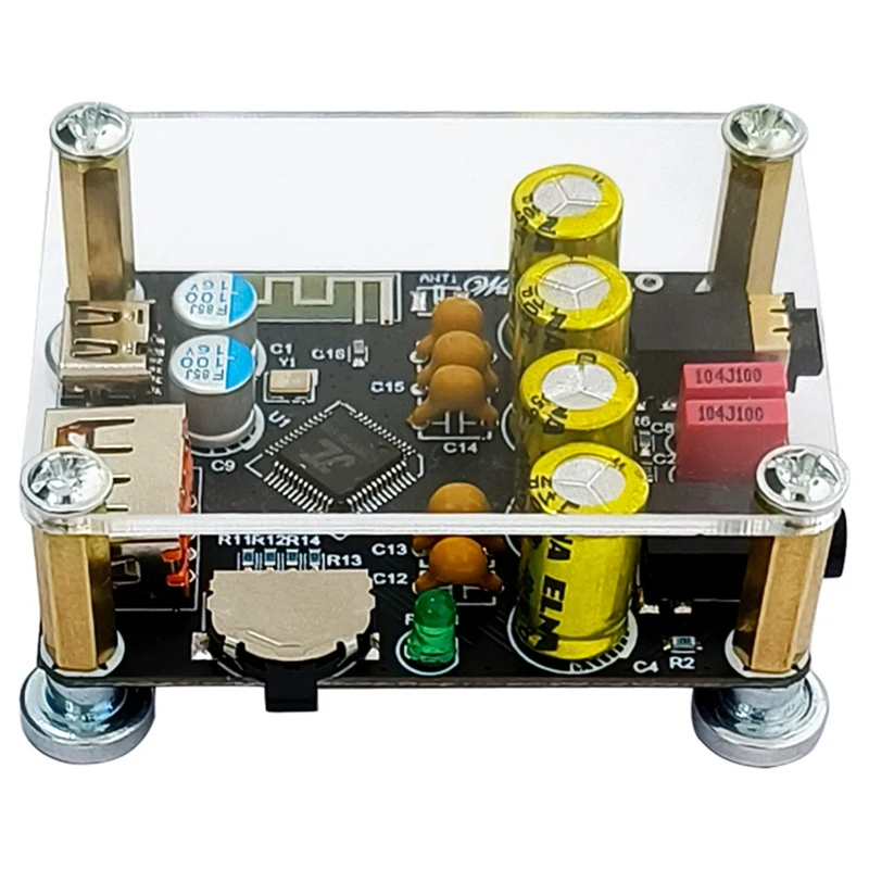 Zk-Pt2 Hifi 5.1 Bluetooth Usb Decoder Board Player Lossless Wav/Flac/Ape Ricevitore Audio Amplificatore Audio Funzione App, Durevole