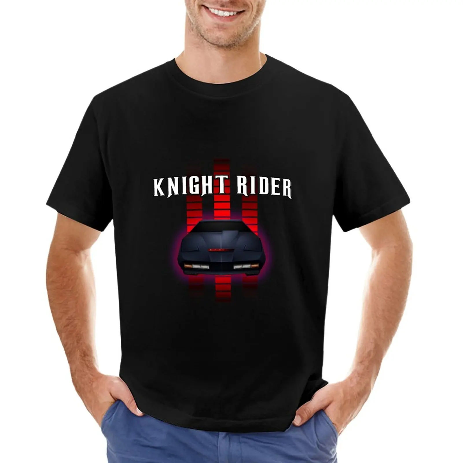 Knight Rider - American Series T-Shirt Sweat Shirt Blank T Shirts Tee Shirt Summer Clothes T Shirts For Men Pack