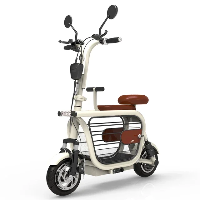 Vendite Calde 48V 10A Mobilità Pieghevole Bici Elettrica Da Città Ebike Scooter Elettrico Trottinette Electrique Bicicletta Elettrica
