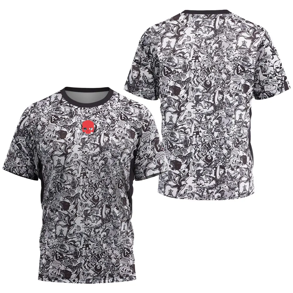 Boutique New Hydrogen Abbigliamento Da Tennis Da Uomo Assorbimento Del Sudore Fitness Manica Corta Abbigliamento Sportivo Da Badminton Abbigliamento D