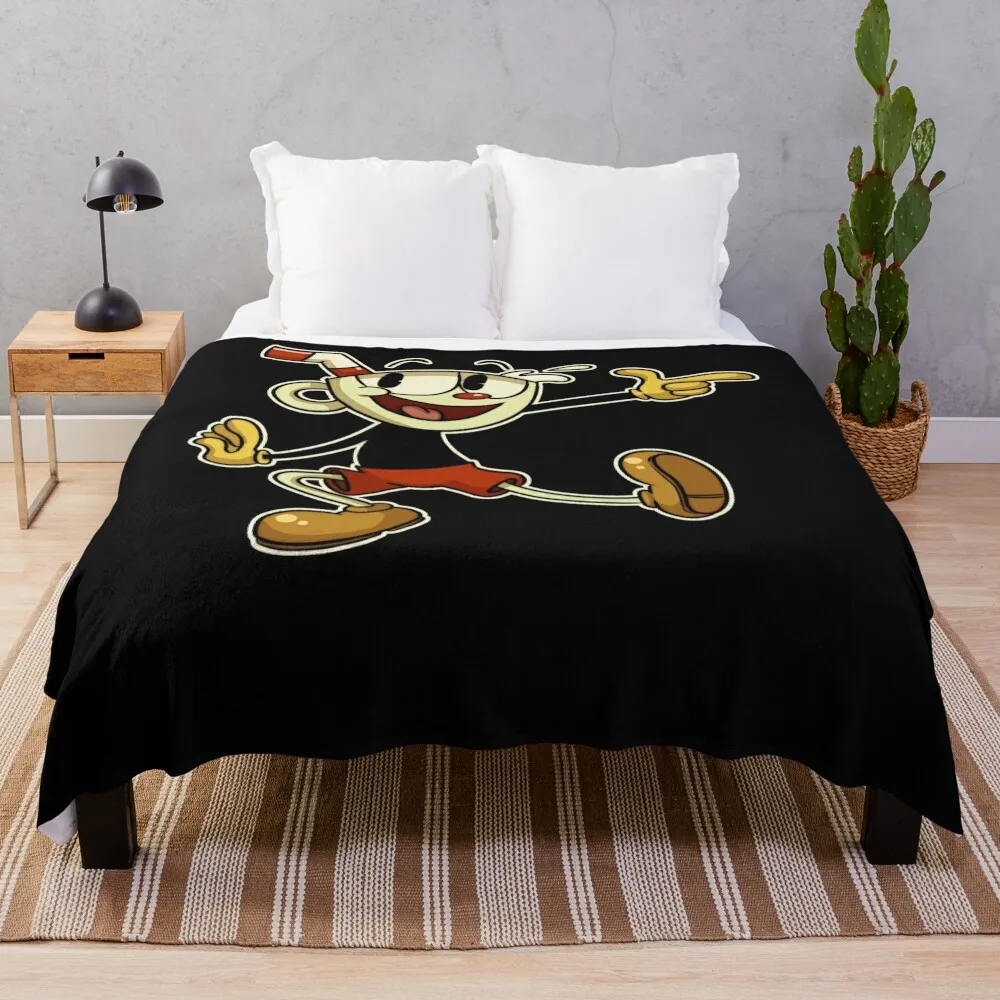 Cuphead , Cuphead, Cuphead E Mugman, Cuphead Game, Cagney Garofano, Cagney Carnati Coperta Thins Coperte