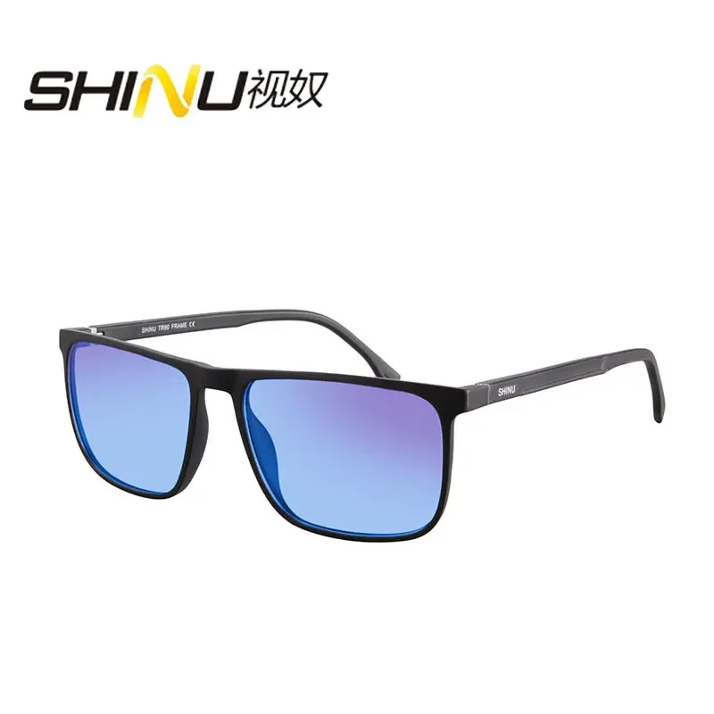 Shinu Brand Color Blind Occhiali Correttivi Protan Deutan Per Uomo Colore Rosso E Verde Occhiali Da Vista Daltonismo Tr90 Occhiali Quadrati