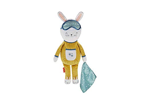 Fisher-Price, Bunny Dolci Sonni, Unità Rilassante E Di Educazione Al Sonno, Morbido Giocattolo Musicale Per La Nanna, 18+ Mesi, Gmn58