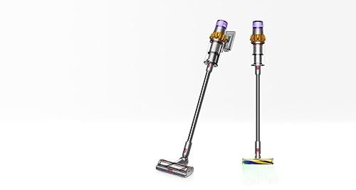Dyson V15 Detect Absolute - Nickel Satin Gelb/Glanz Nickel