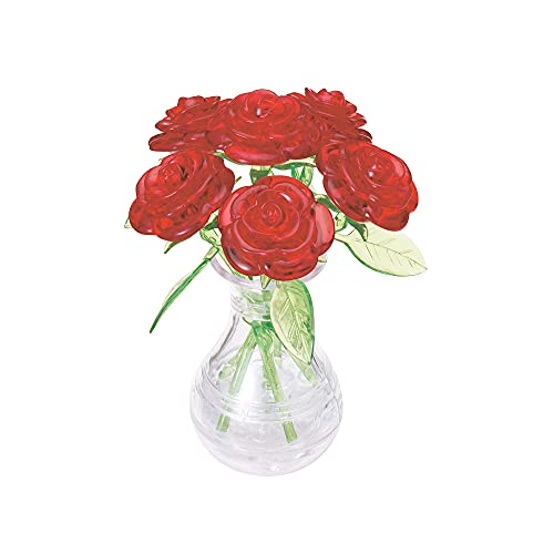 Hcm Kinzel Verdes Crystal Puzzle 59171-3D Puzzle - Red Roses