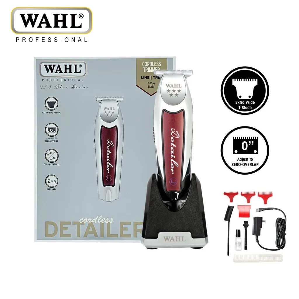 Ufficiale Wahl 5 Star 8171 Cordless Detailer Li Hair Trimmer Per Uomo Barber Hair Cutting Machine