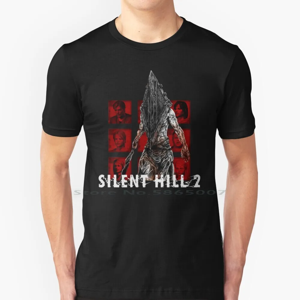 Silent Hill 2 Collection I T Shirt Cotton 6Xl Silent Hill 2 Silent Hill 3 Silent Hill 4 Konami Games 2 3 5 Silent Hills Kojima
