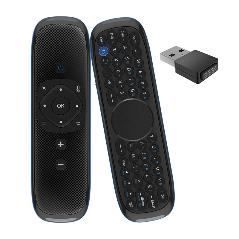 Telecomando Vocale 2.4G Wireless Smart Tv Telecomando Tastiera Wireless Per Android Tv Box/Pc/Smart Tv/Proiettore/All-In-One