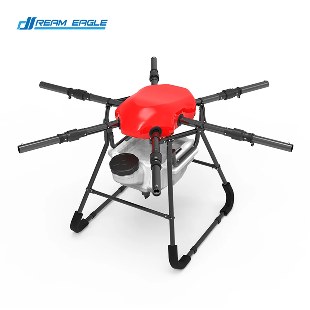 Dreameagle X610 X616 Telaio Di Spruzzatura Agricolo Con Jiyi Flight Control Skydroid H12 Kit Telaio Del Sistema Di Alimentazione Hobbywing