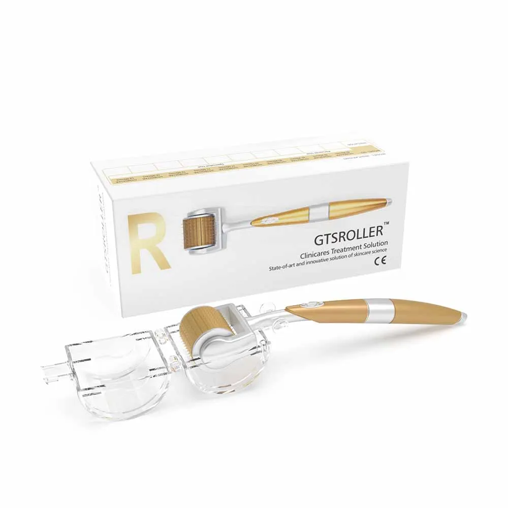 Zgts 192 Derma Roller Titanium Micro Needles System Dermaroller Derma Roller Mesoterapia Per Microneedling Per La Cura Del Viso
