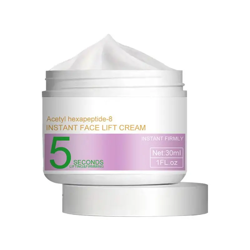 Crema Lifting Viso Da 30Ml Crema Brucia Grassi Viso Doppio Mento Crema Viso Snellente A Forma Di V Idratante Idratante Rassodante Viso