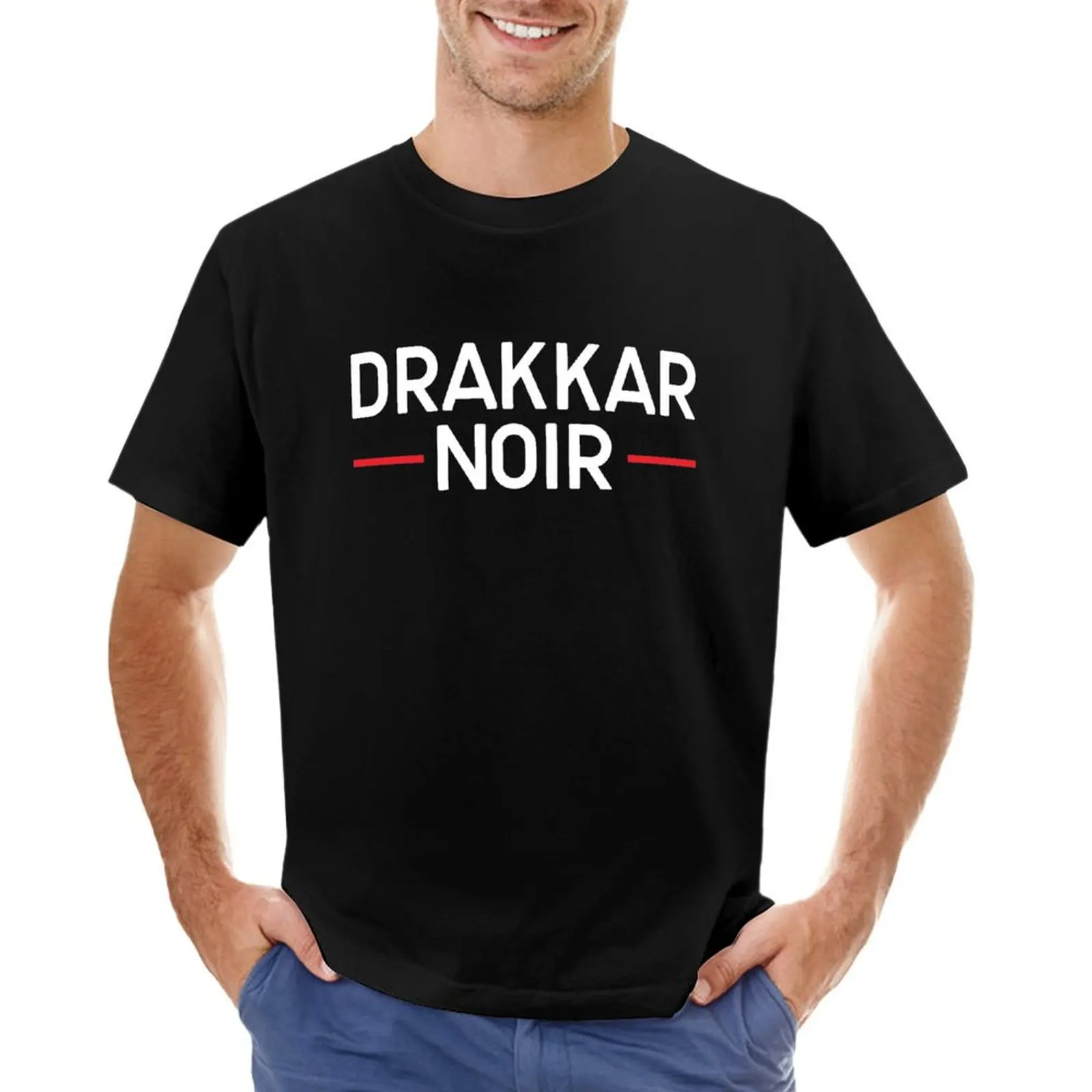 T-Shirt Drakkar Noir Magliette Oversize Magliette Da Uomo Ad Asciugatura Rapida