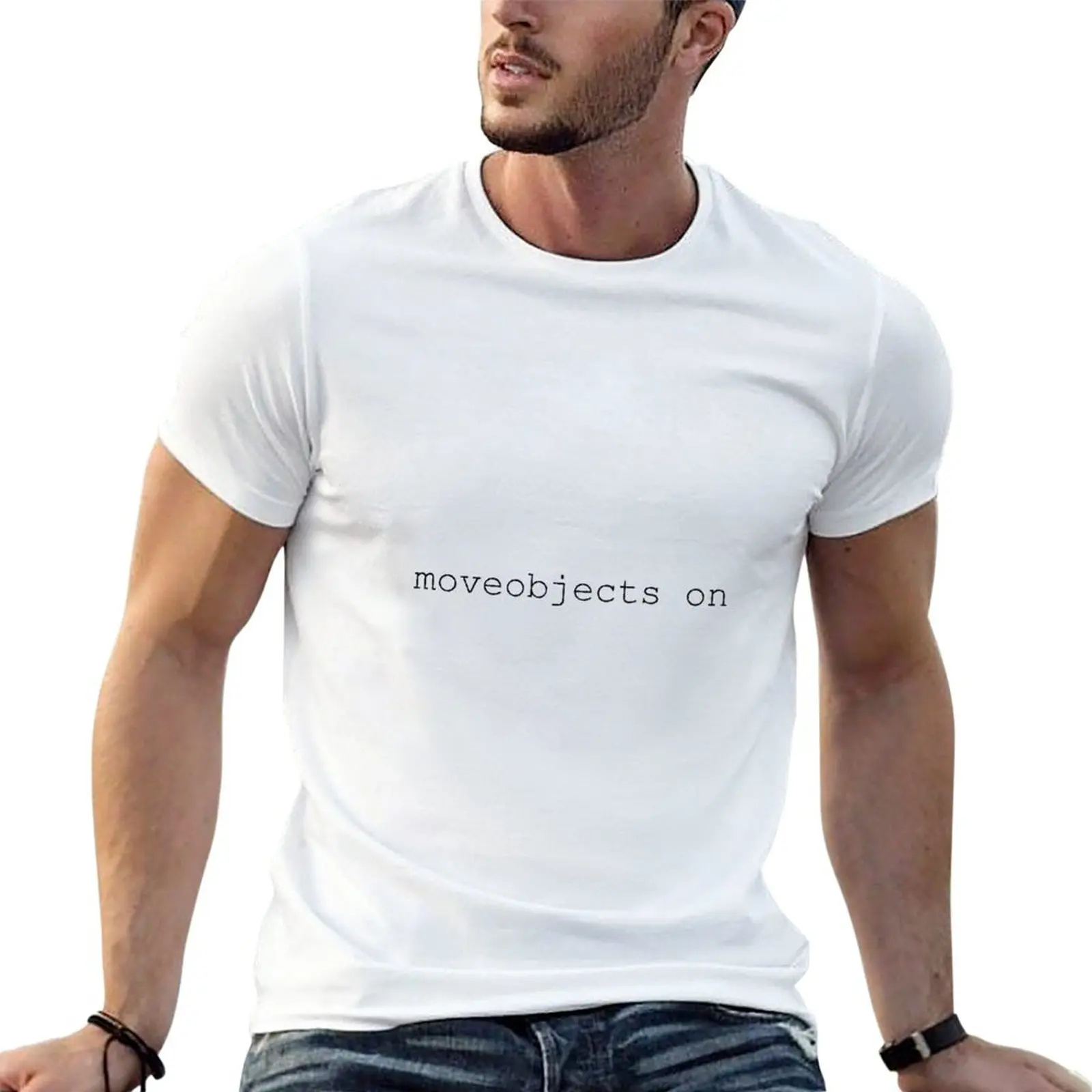 The Sims: Moveobjects On T-Shirt Tee Shirt Anime Clothes T-Shirt Oversize T-Shirt Da Uomo
