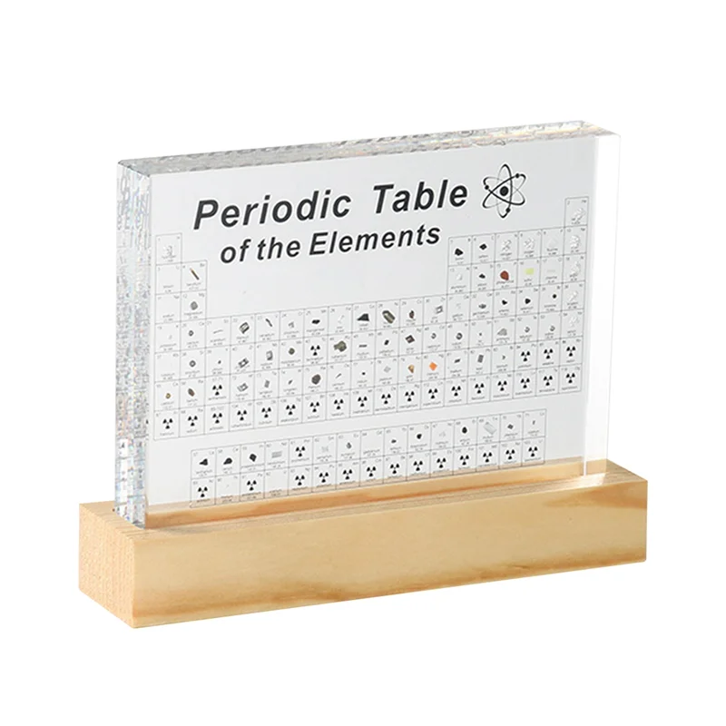 Tavola Periodica Con Elementi Reali All'Interno, Tavola Periodica Con Elementi Reali, Tabla Monula Con Elementos Reales Con Base