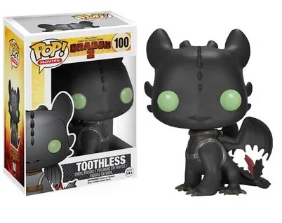 Funko Pop Toothless & Dragon2 Pvc Action Figure Giocattolo Da Collezione