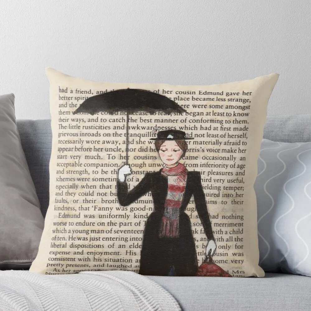 Mary Poppins Throw Pillow Room Decorating Items Federa Natalizia