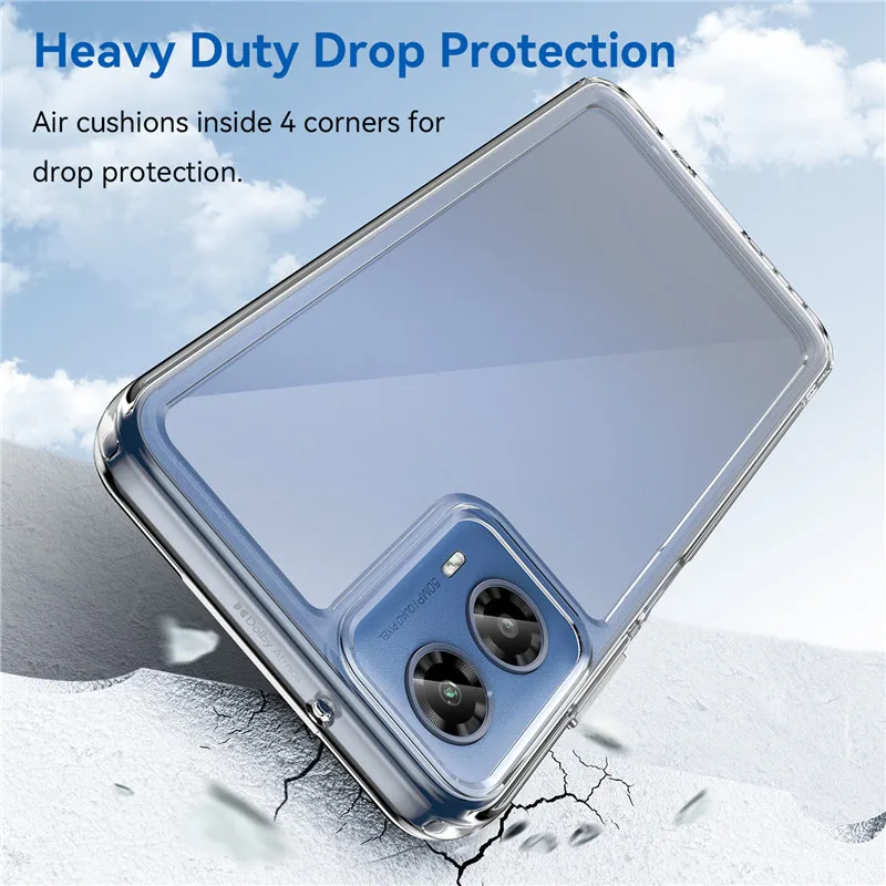 Per Motorola Moto G34 Custodia Motorola Moto G34 Cover Tpu Border Acrilico Backplane Custodie Per Telefono Moto G34 G24 G04 G54 G14 G84 Funda