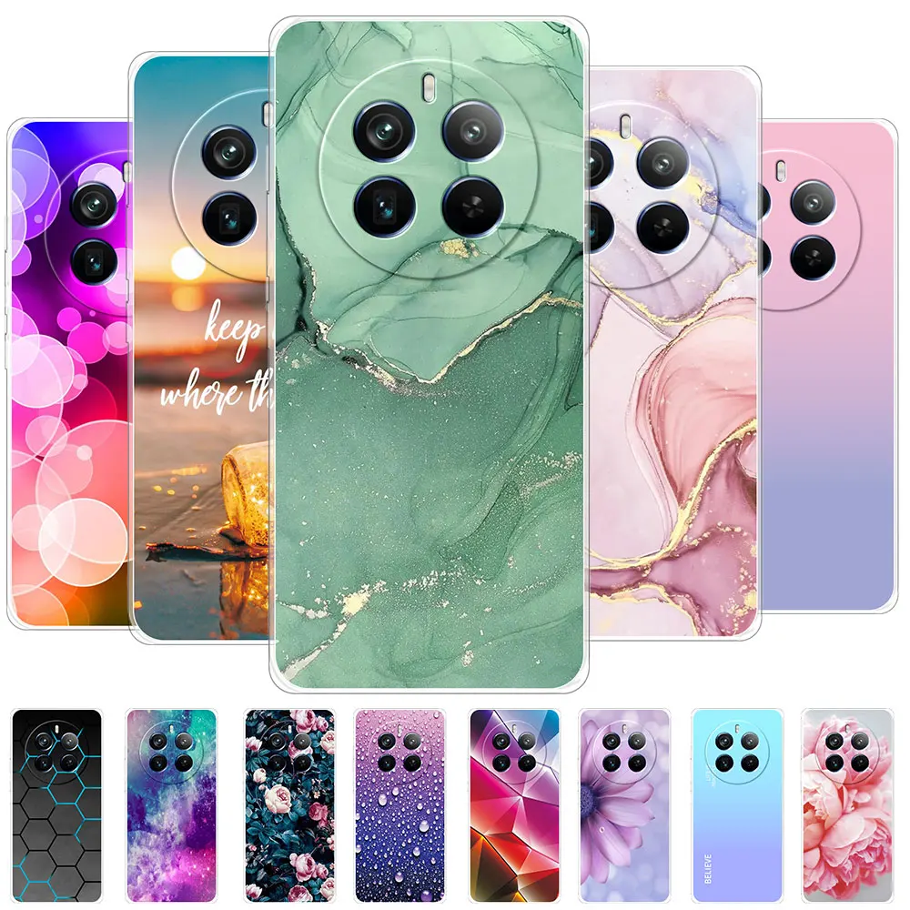 Per Realme 12 Pro 5G Custodia Trasparente Per Realme 12 Plus 5G Funda Custodia Morbida In Silicone Trasparente Per Realme 12 Pro Plus 5G Coque
