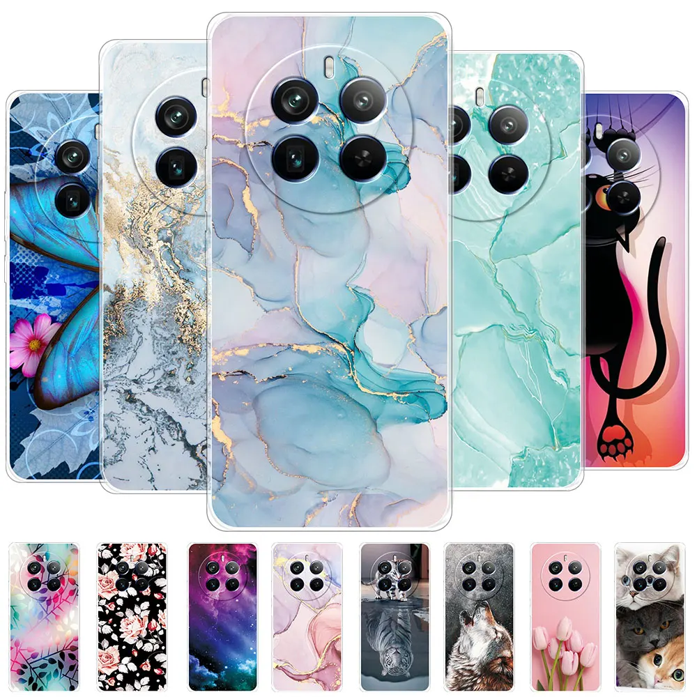 Per Realme 12 Pro 5G Custodia Trasparente In Silicone Morbido Antiurto Coque Per Realme 12 Plus 5G Custodia Per Telefono Per Realme 12 Pro Plus 5G Fun