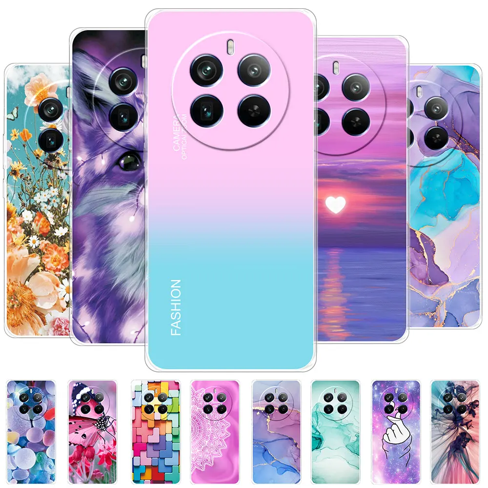 Per Custodia Realme 12 Pro Custodia Morbida In Silicone Trasparente Su Realme 12 Plus 5G Protect Cover Coque Per Realme 12 Pro Plus 5G Funda