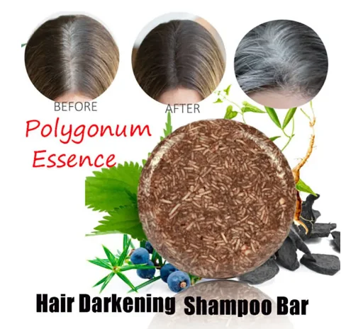 Polygonum Shampoo Oscurante Per Capelli Bar Shampoo Oscurante Per Capelli Sapone Shampoo Solido Shampoo Polygonum Shampoo Polygonum Bar Capelli