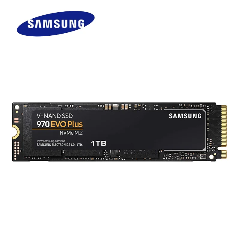 Samsung 970 Evo Plus Ssd 1Tb 2Tb Nvme M.2 Disco Rigido Interno A Stato Solido, Tecnologia V-Nand, Archiviazione Ed Espansione Della Memoria