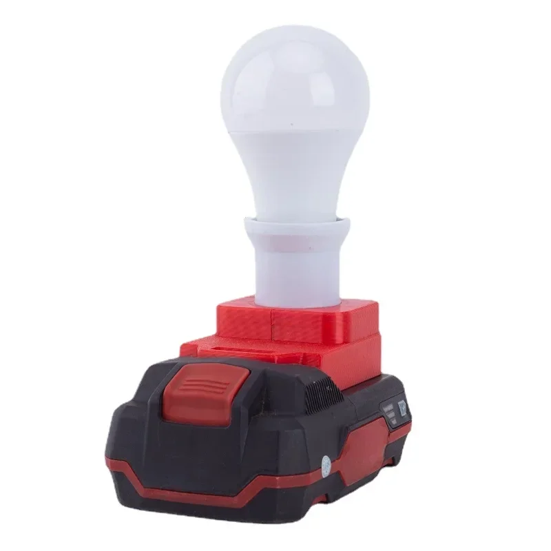 Per Lidl Parkside X20V Team Batteria Agli Ioni Di Litio Cordless Portable E27 Lampadina Lampada A Led Luce Da Lavoro Per Interni Ed Esterni (Senza Bat
