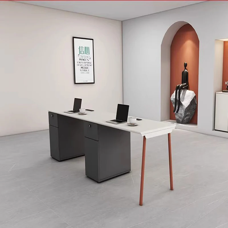 Riunione Reception Set Di Mobili Per Ufficio Computer Gaming Scrittura Studio Scrivania Vanity Executive Scrivania Fotel Biurowy Furniture