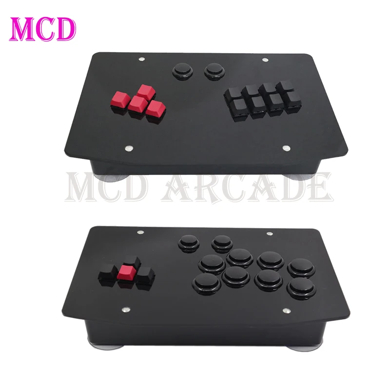 Rac Pannello Acrilico Street Fighter 5 Tekken Tastiera Meccanica Plus Key Mixbox Arcade Fighting Rocker Ps4/Ps3/Pc Cherry Shaft