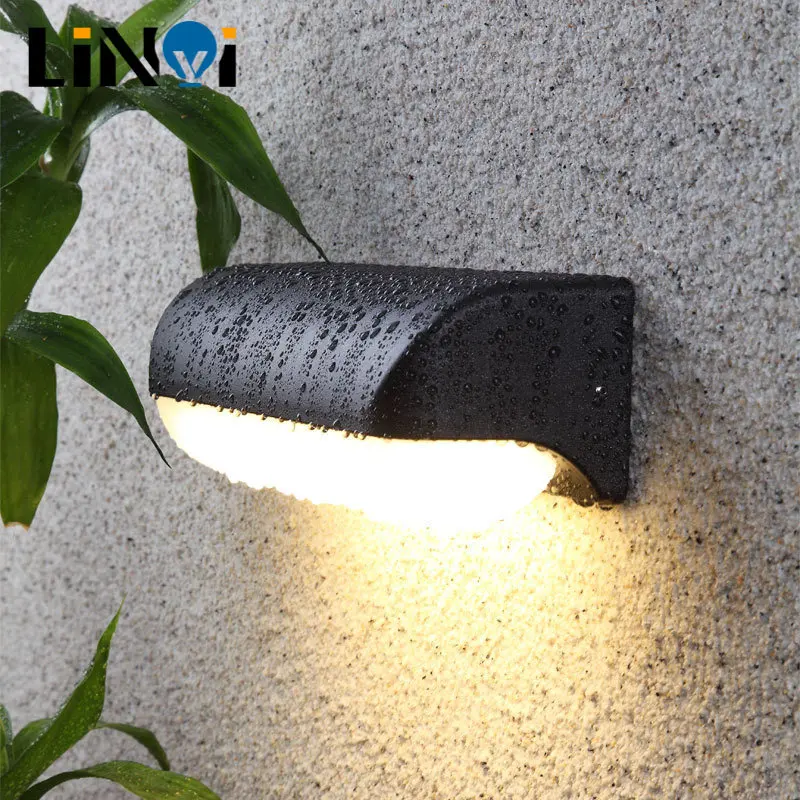 Led Wall Lamp Outdoor Waterproof Garden Lighting Aluminum Ac86-265 Indoor Bedroom Living Room Stairs Hallway Wall Light