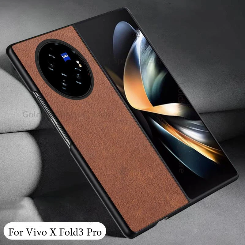 Fundas Per Vivo X Fold3 Pro Custodia In Pelle Per Vivo X Fold 3 Pro Hard Pc Flip Protection Cover Capa Per Vivo X Fold3 2 Coque