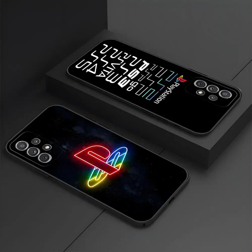 Ps5 Hot Game Playstation Phone Case Bambino Per Samsung S 24 23 22 21 20 Plus Ultra A M 34 54 53 Nuova Cover Nera