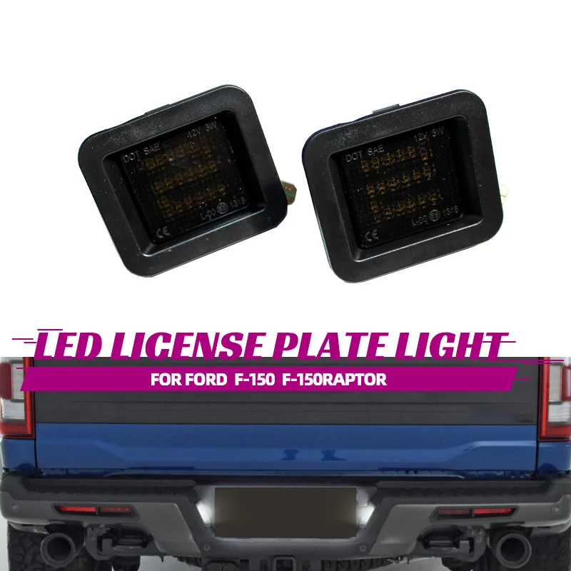 Oem-Fit Xenon White Full Led Gruppo Luce Targa Per Ford F-150 Ford F-150 Raptor Lampada Numero Di Licenza Per Auto