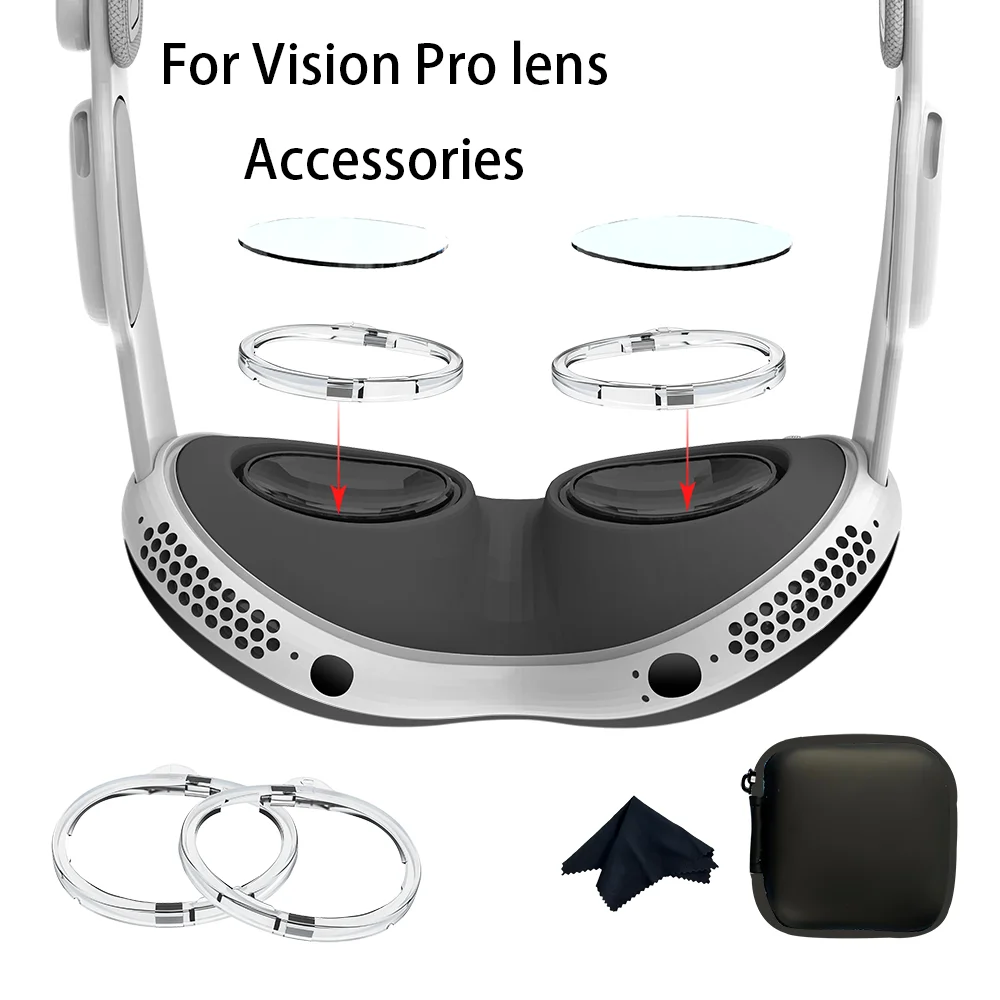 Per Vision Pro Lens Miopia Occhiali Antiriflesso Blu Montatura Per Occhiali Magnetici Lenti Da Vista Vr Per Accessori Vision Pro Vr