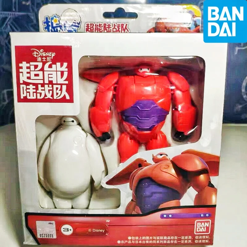 New16Cm Cartoon Big Hero 6 Baymax Fat Man Anime Figure Toys Baymax Model Doll Pvc Action Figure Model Assemblato Regali Di Compleanno